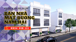 Mở bán 19 căn nhà tại đường Nam Hải, Hải An, Hải Phòng