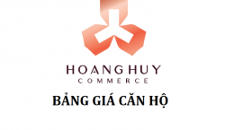 Hoàng Huy Commerce: Bảng giá gốc và cập nhật bảng bảng hàng căn hộ 
