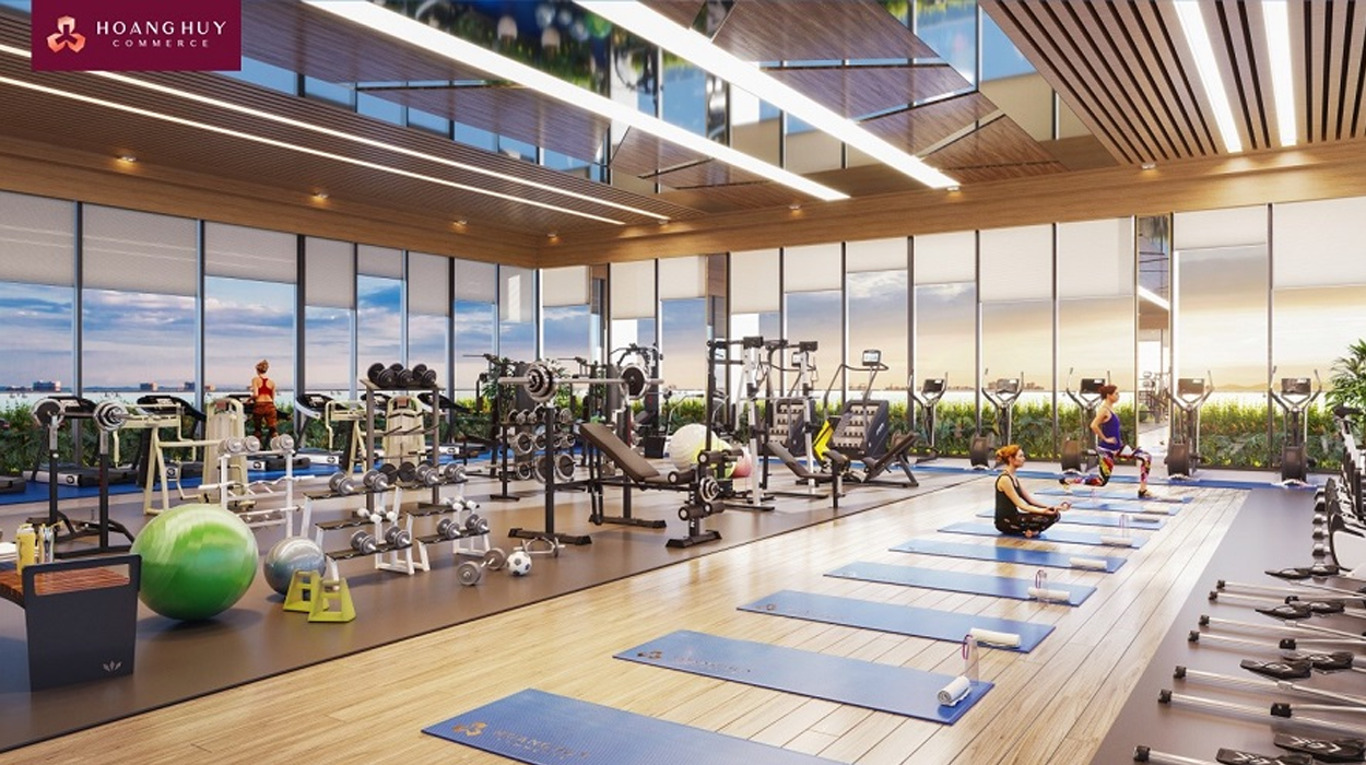 Gym Fitness và Yoga Hoàng Huy Commerce
