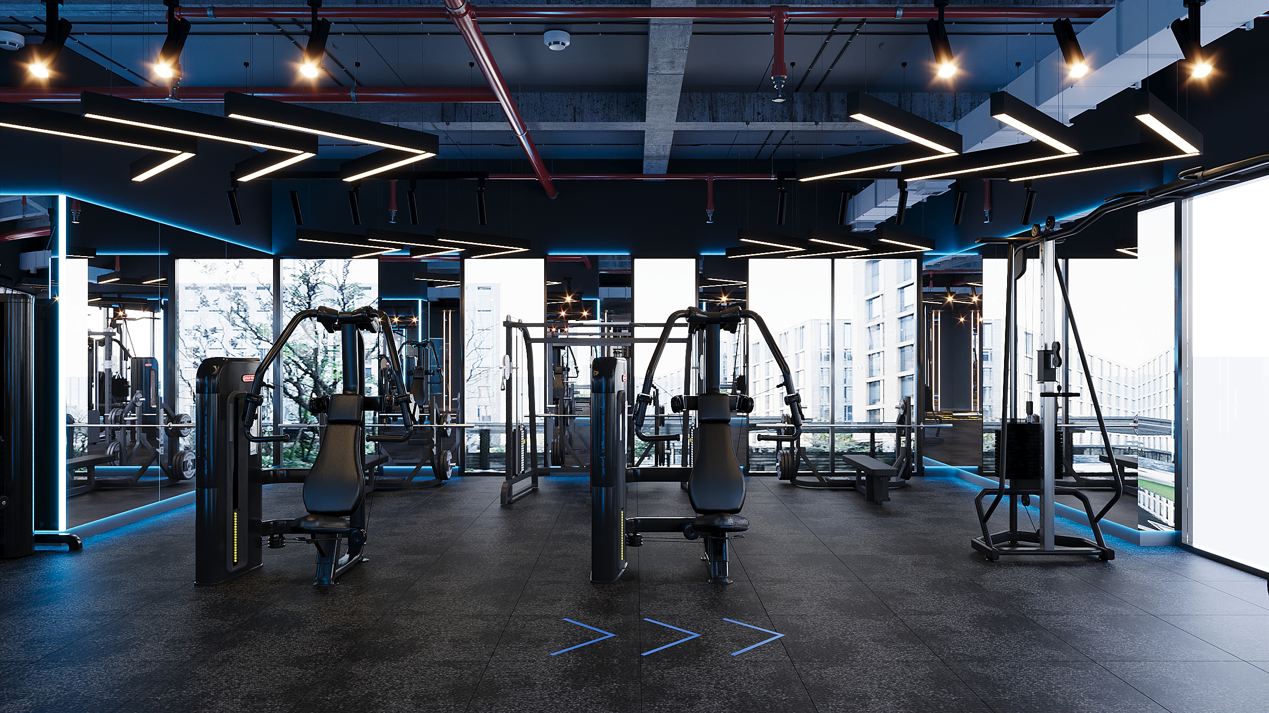 Phòng Gym Rose Residence
